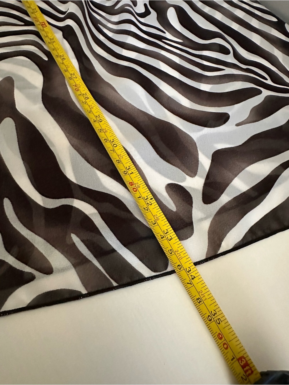 Zebra Print Swim, Bikini, Cover Up, Lightweight, XL - Picture 7 of 7